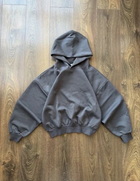 Худі Boxy Fit Сіре Оверсайз Широке Худі Baggy YZY Yeezy Gap Y2K SK8