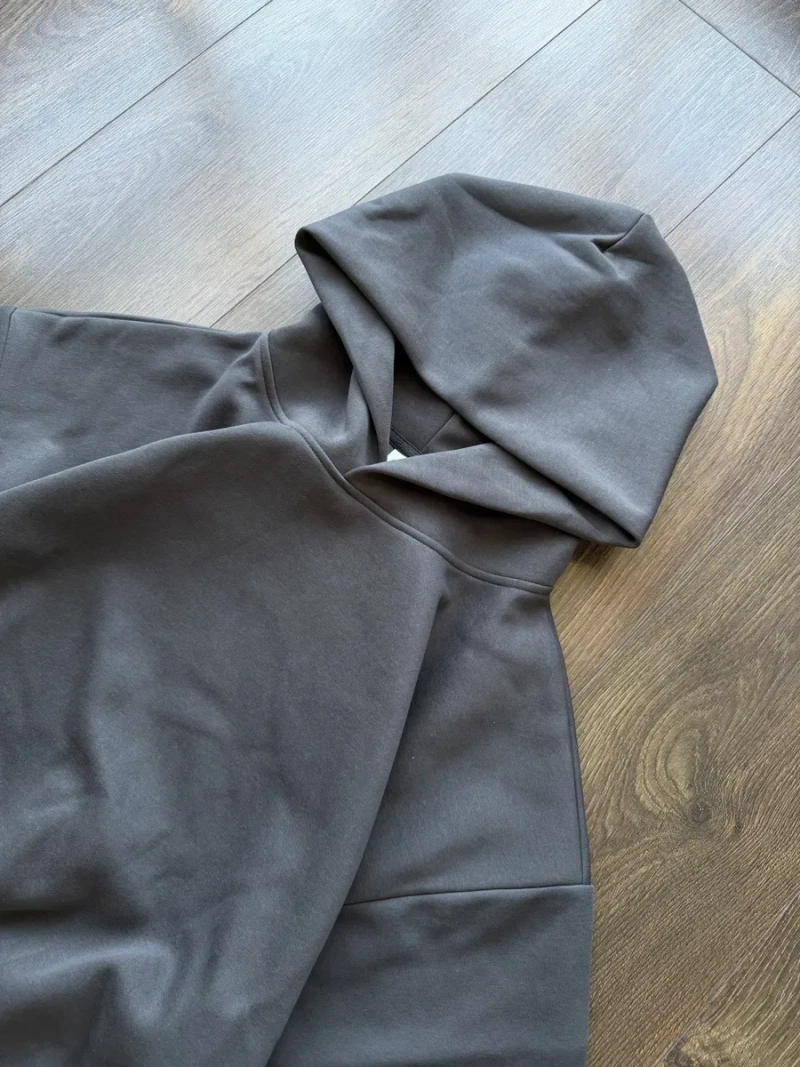 Худі Boxy Fit Сіре Оверсайз Широке Худі Baggy YZY Yeezy Gap Y2K SK8 — фото 2