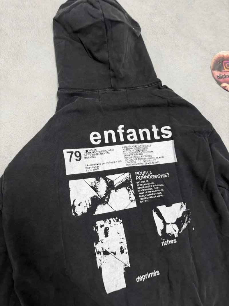 Худи Enfants Riches deprimes Pour La phornahs erd vetements balenciaga acne studios rick owens project gr protocol index — фото 2