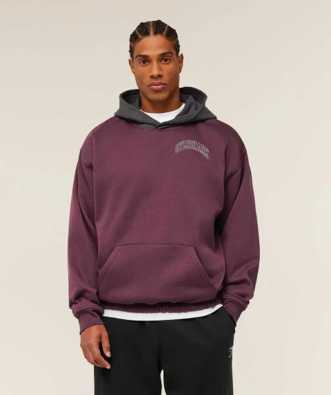 Худі Gymshark Collegiate Tech Оверсайз Кофта Джимшарк Оригінал США