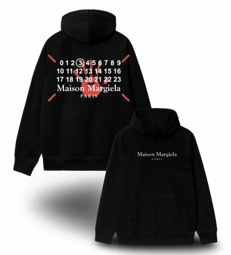 Худи Maison Margiela Paris Logo Унисекс мейсон марджела MM6 толстовка — фото 2