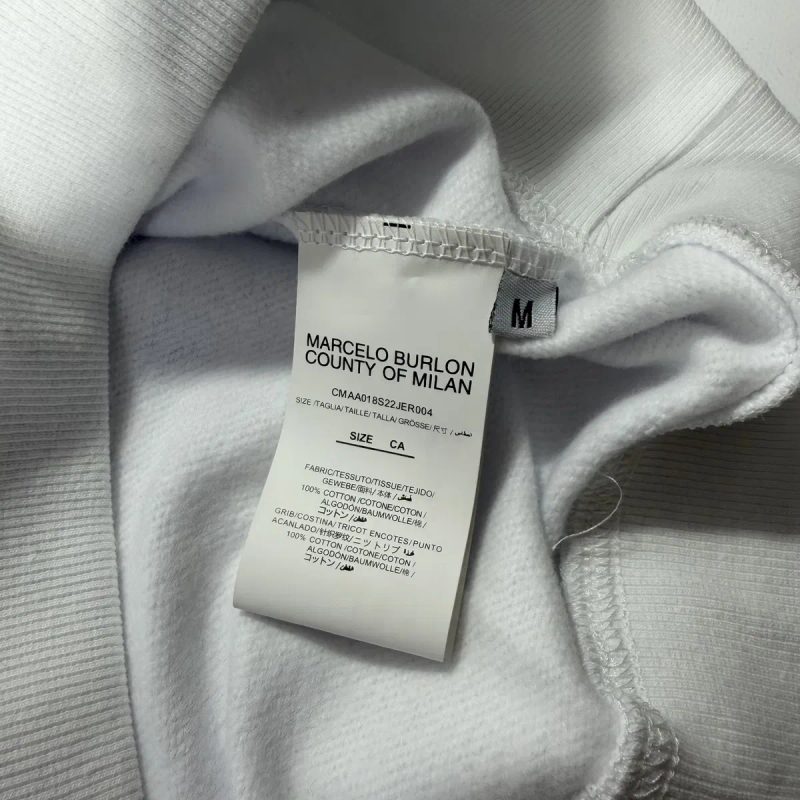 Худі Marcelo Burlon S-XL худак марсело бурлон кофта з крилами принт орла зіпка світшот — фото 8