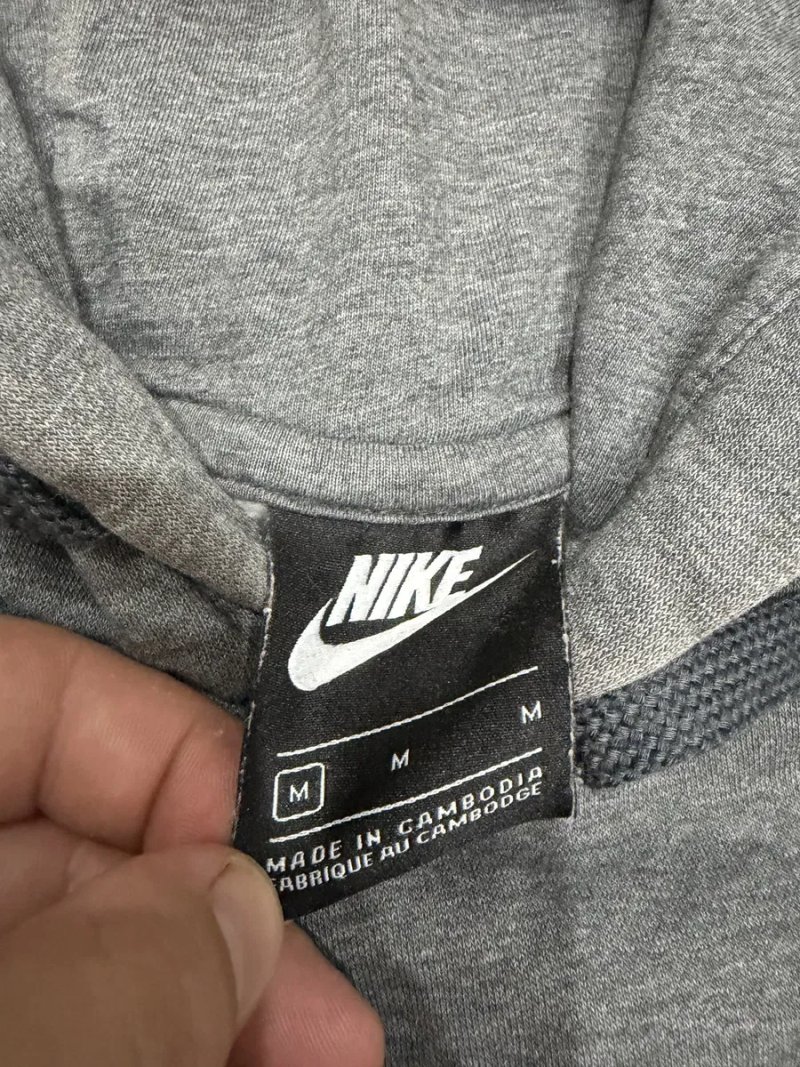 Худі Nike , у сірому кольорі , в розмірі М — фото 3