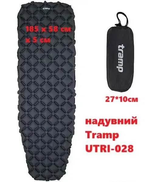 Килимки САМОНАДУВНІ товщина від 2,5 см до 9 см. Надувні 5см та 10 см TRAMP та TRIBE — фото 6