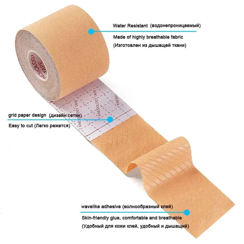 Kinesio Tape Кинезио тейп 5см х 5м Акція — фото 8
