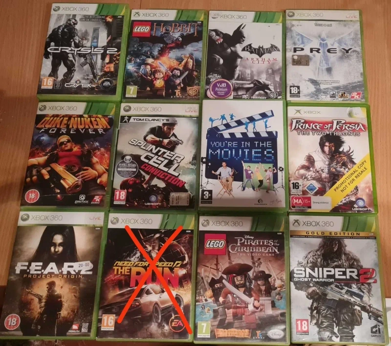 Колекція Дисків xbox 360 ікс бокс 360 з мануалами — фото 2