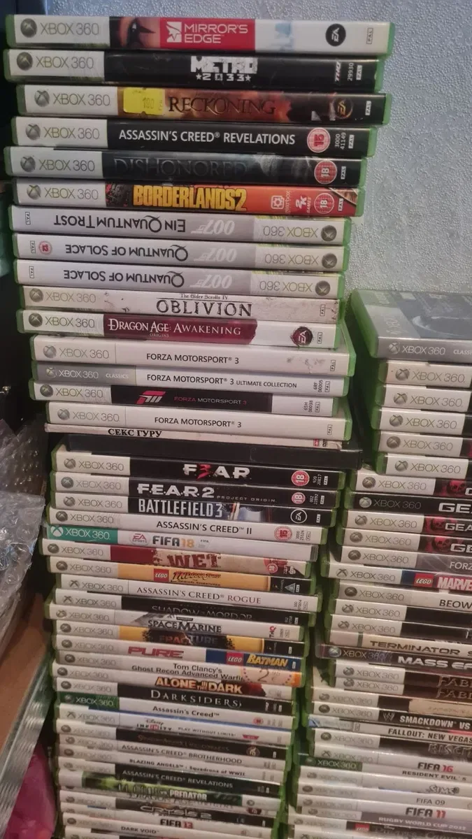 Колекція Дисків xbox 360 ікс бокс 360 з мануалами — фото 8