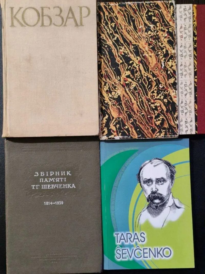 Коллекция 21 книг Т.Г Шевченко Кобзарь Повести Альбом Словарь Фототипия Шевченка — фото 6