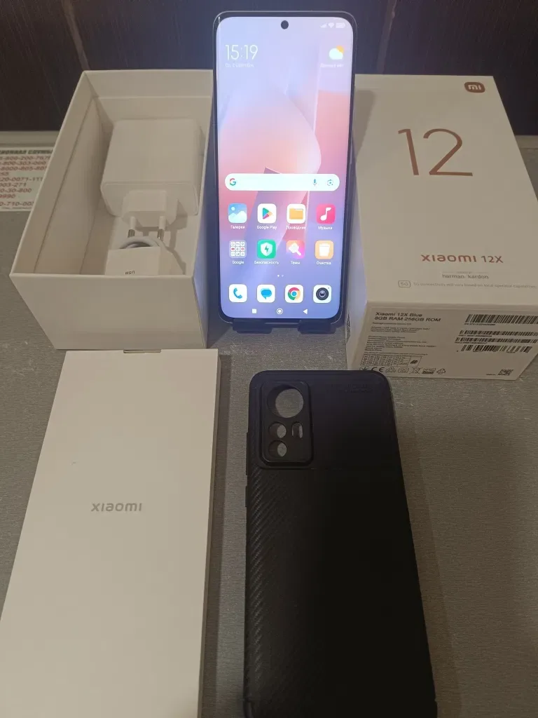 КОМПАКТ ФЛАГМАН Xiaomi 12 X, память 8+8-256гиг, идеал — фото 3