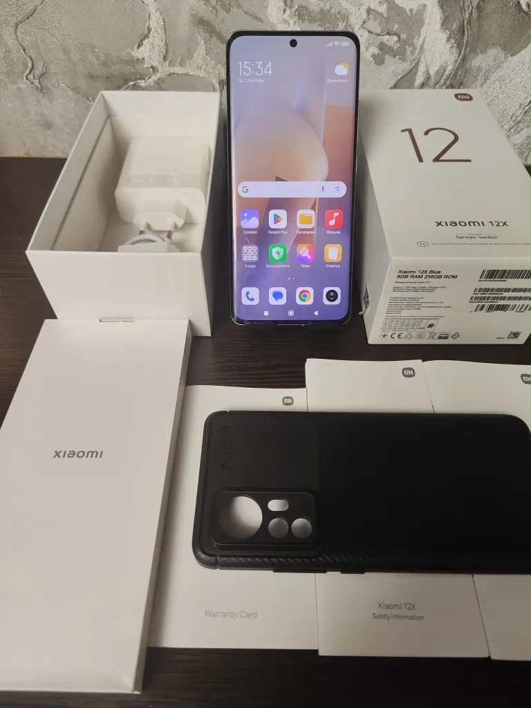 КОМПАКТ ФЛАГМАН Xiaomi 12X, память 8+8-256гиг, идеал — фото 3