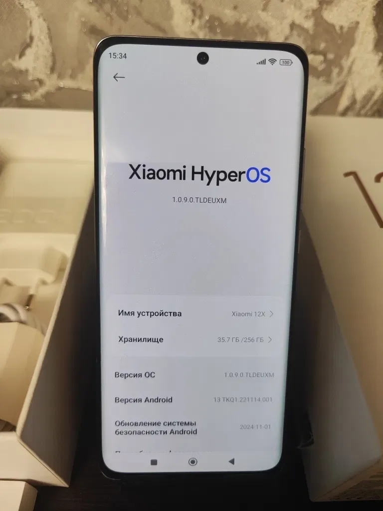 КОМПАКТ ФЛАГМАН Xiaomi 12X, память 8+8-256гиг, идеал — фото 5