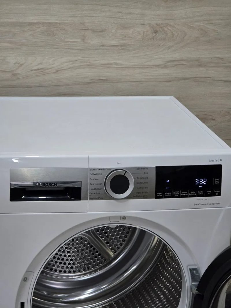 Комплект 2025року Пральна + Сушильна Bosch 6 seria 1 Рік гарантія 9-10кг Пар Тепловий насос — фото 4