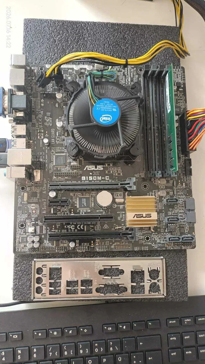 Комплект Asus B150M-C DDR4 s1151 + Core i3-6100 BOX (2(4)*3.7Ghz) + RAM DDR4 8Gb (4+4) — фото 5