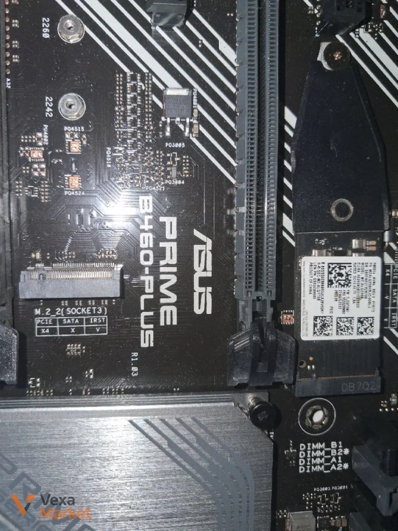 Комплект для апгрейду: Процесор Intel Core i3-10100F, Материнська плата ASUS PRIME B460-PLUS, ОЗУ TeamGroup DARK DDR4 8GB, SSD NVME Samsung 256GB — фото 3