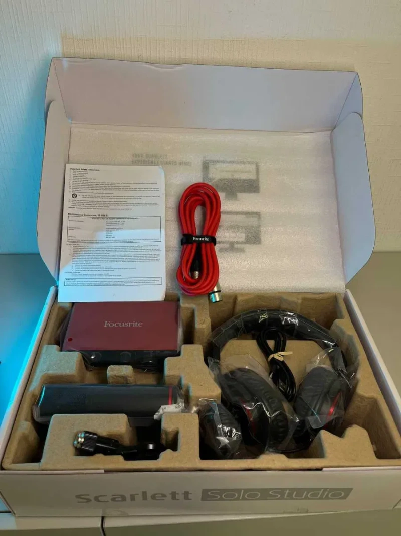 Комплект для звукозапису Focusrite Scarlett Solo Studio (3rd Gen) — фото 2