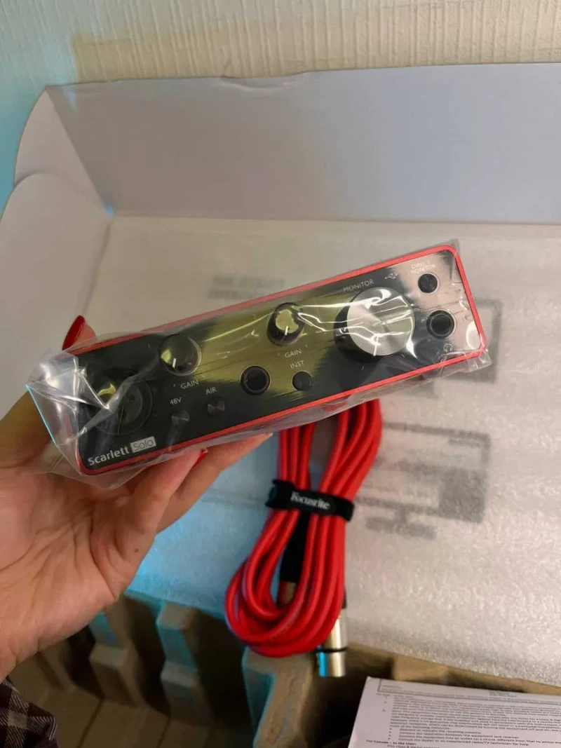 Комплект для звукозапису Focusrite Scarlett Solo Studio (3rd Gen) — фото 4