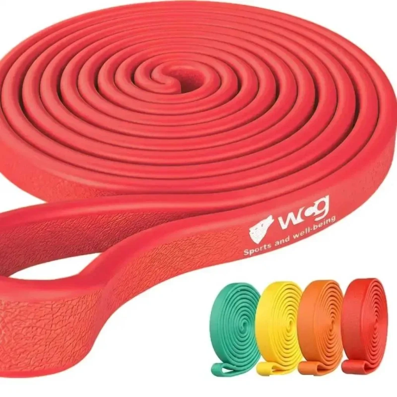 Комплект фітнес-резинок WCG PowerStrip (4 шт.) — Гумові еспандери для тренувань та підтягувань — фото 5