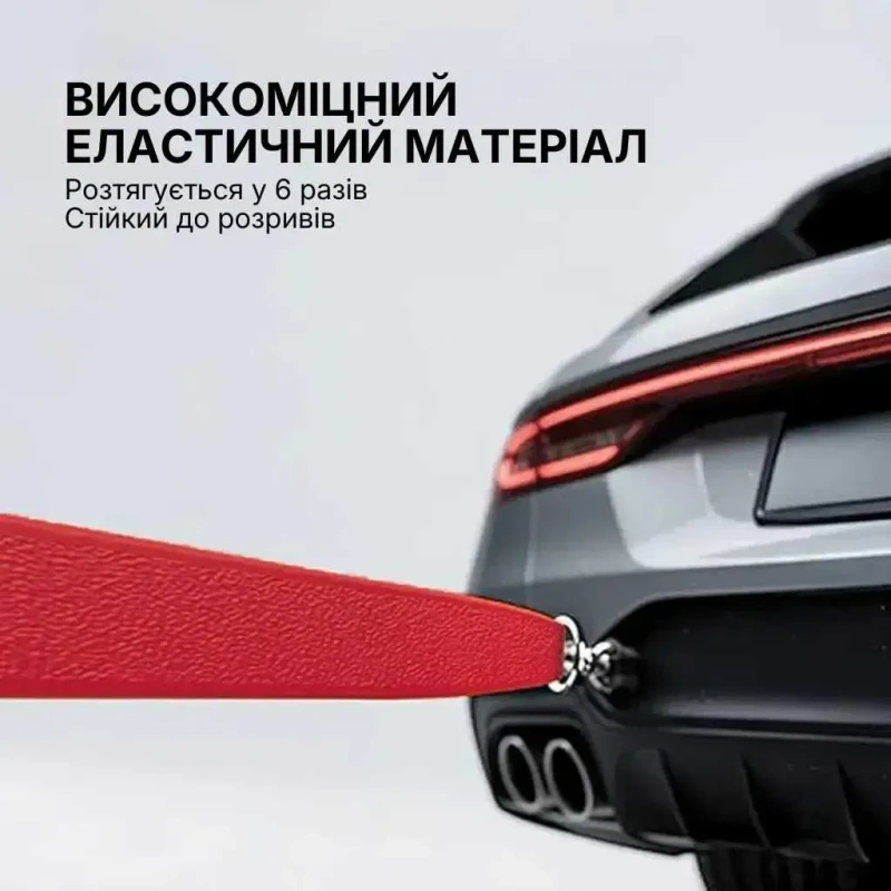 Комплект фітнес-резинок WCG PowerStrip (4 шт.) — Гумові еспандери для тренувань та підтягувань — фото 6
