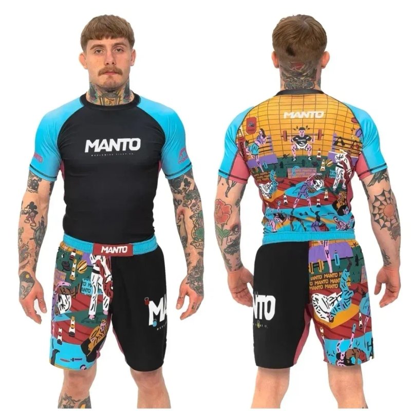 Комплект MANTO  рашгард + шорти ММА БЖЖ | XS-3XL | Преміум які — фото 2