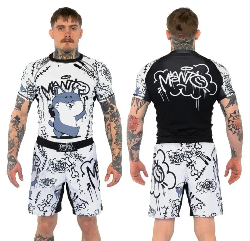 Комплект MANTO  рашгард + шорти ММА БЖЖ | XS-3XL | Преміум які — фото 3