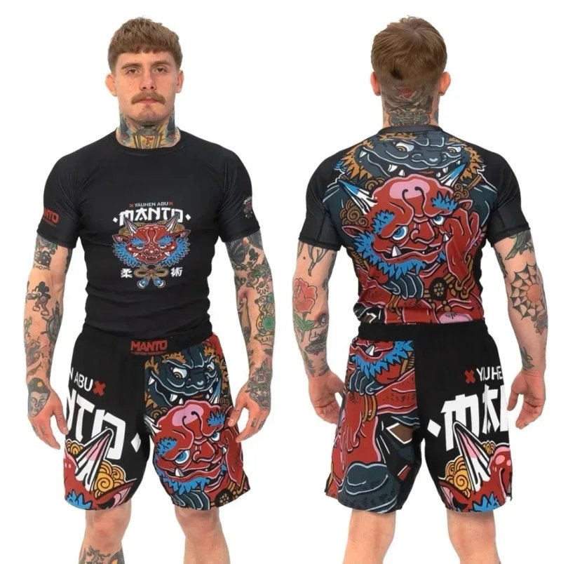 Комплект MANTO  рашгард + шорти ММА БЖЖ | XS-3XL | Преміум які — фото 5