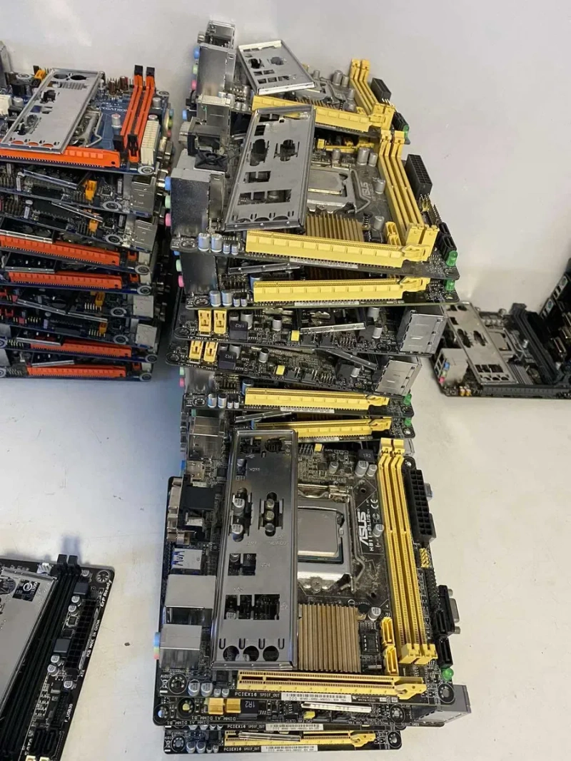 Комплект плата S1150 S1155 S1151 S1156 AM3+ i5 I7 DDR3 DDR4 I5 6400 — фото 4