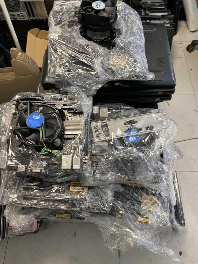 Комплект плата S1150 S1155 S1151 S1156 AM3+ i5 I7 DDR3 DDR4 I5 6400 — фото 5