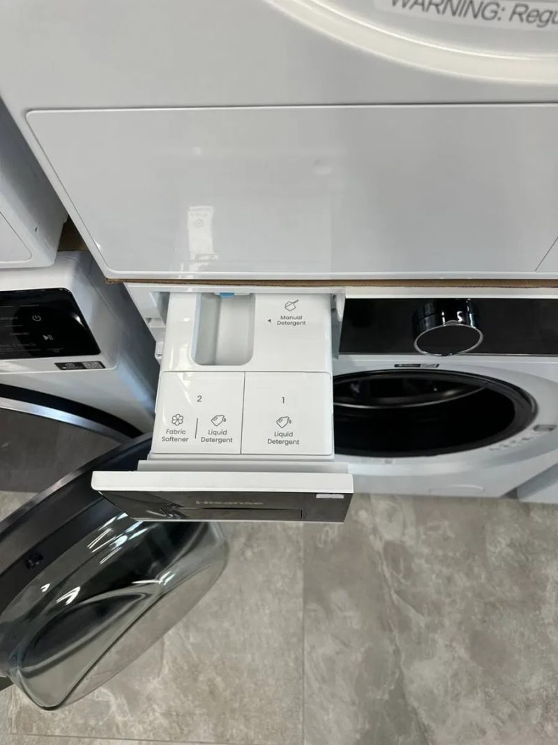 Комплект Пральна машинка  пралка і Сушильна машинка сушка Hisense 2026 рік А+++ — фото 4