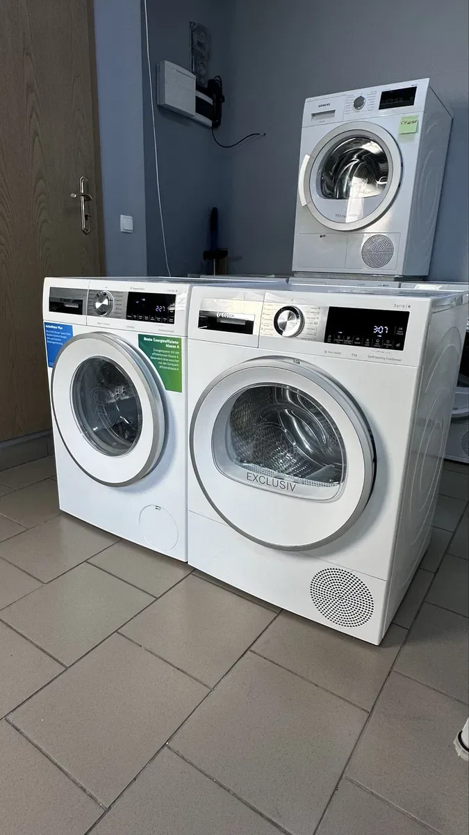 Комплект пральна та сушильна машина Bosch 6 serie 9кг. WGG2441H0/ WQG24590BY — фото 3