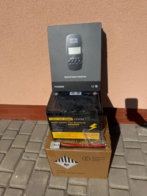 Комплект резервного живлення 12 V