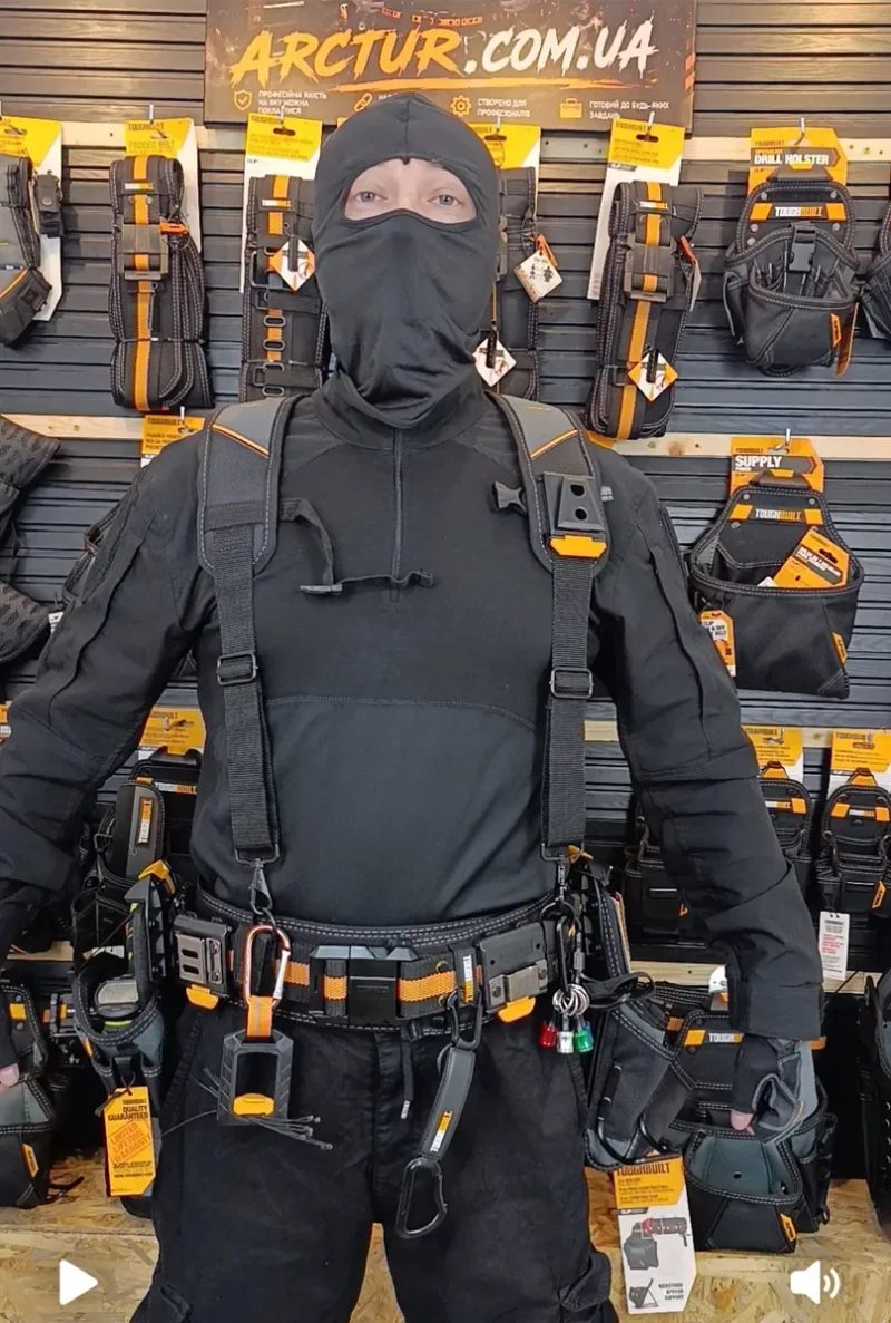 Комплект Toughbuilt пояс для інструментів сумка для інструментів — фото 7