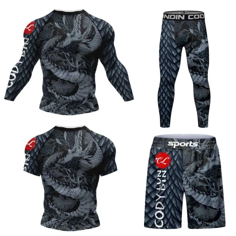 Комплект венум Venum  Logos Gladiator  4в1  Jiu Jitsu бокс-мма-боротьба-біг — фото 2