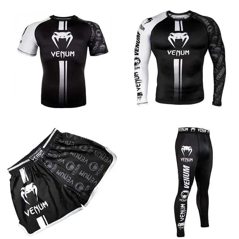 Комплект венум Venum  Logos Gladiator  4в1  Jiu Jitsu бокс-мма-боротьба-біг — фото 3