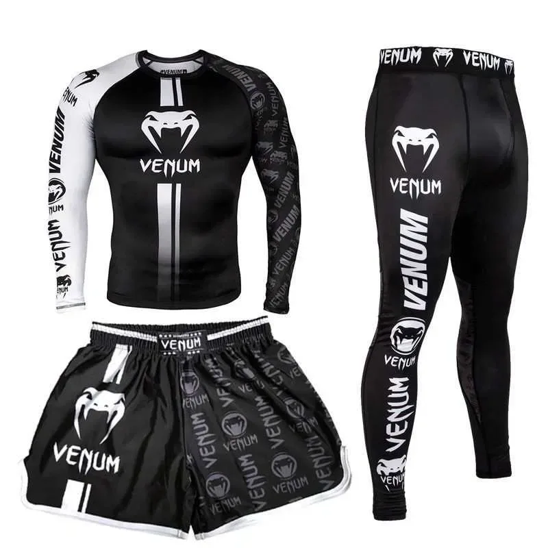 Комплект венум Venum  Logos Gladiator  4в1  Jiu Jitsu бокс-мма-боротьба-біг — фото 5