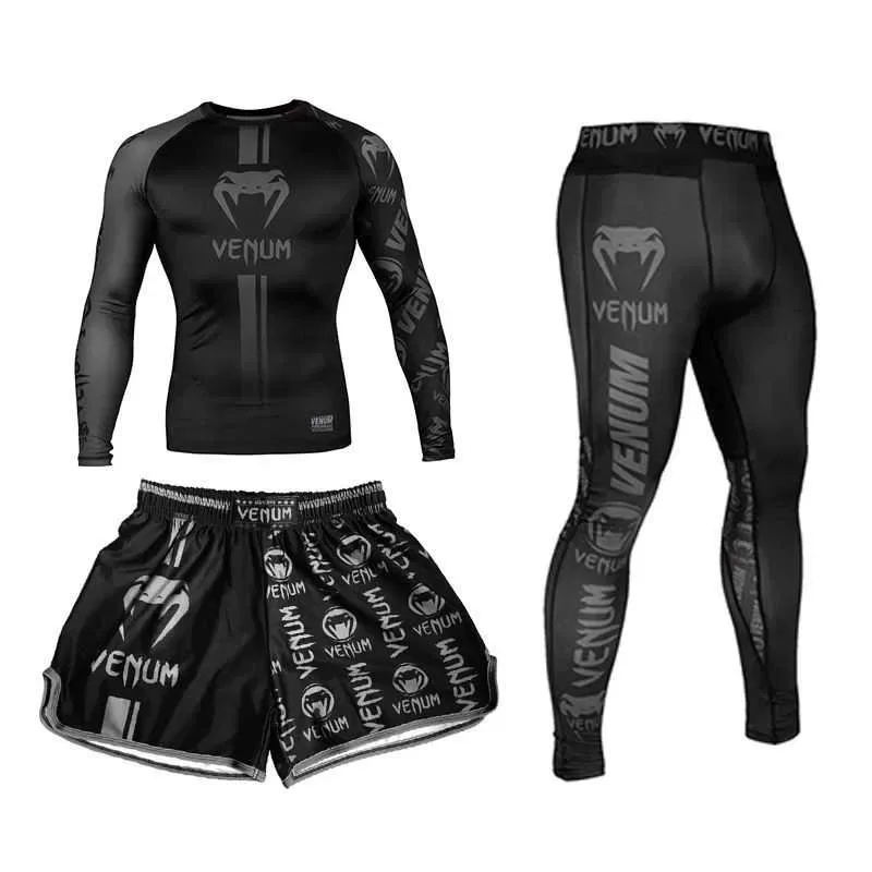 Комплект венум Venum  Logos Gladiator  4в1  Jiu Jitsu бокс-мма-боротьба-біг — фото 8