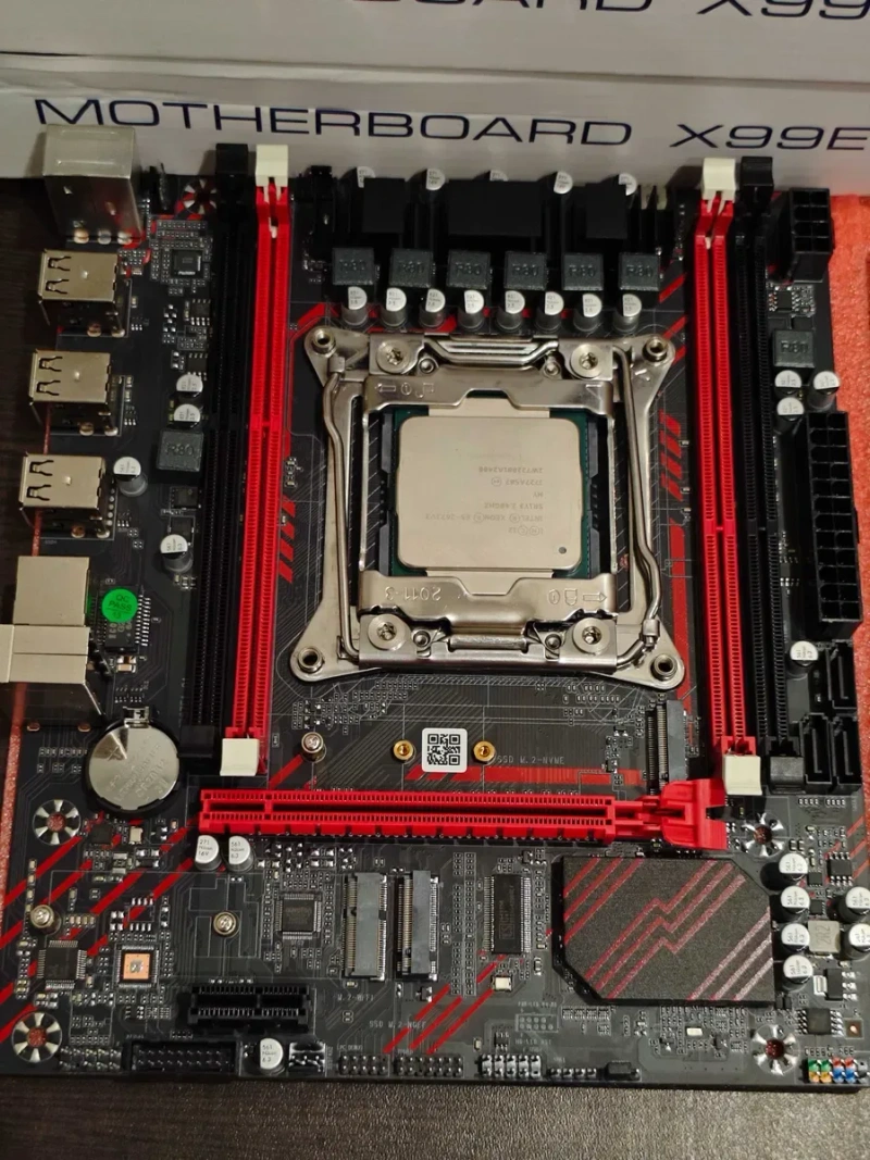 Комплект X99 D3 GS + 2676v3  / 2676v4 2673v3 2678v3 2666v3 TPM cooler кулер TOP FLOW 2011в3 Intel i7 DDR3 64gb 32Gb 16гб ОЗУ DDR3 — фото 2