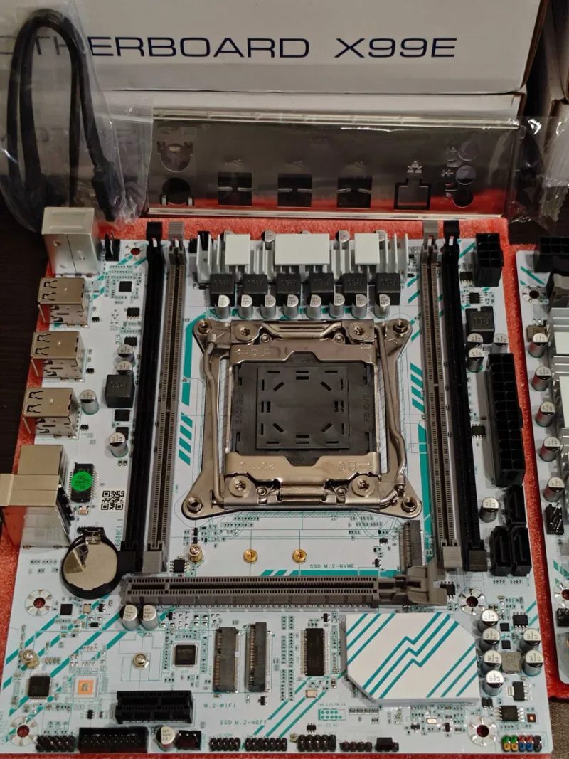 Комплект X99 E D4 + CPU v4 / 2660v4 2680в4 2673v4 2682v4 2650v4 DDR4 cooler кулер TOP FLOW 2011в3 Intel i7 DDR4 Gb ОЗУ 2011v3 — фото 2