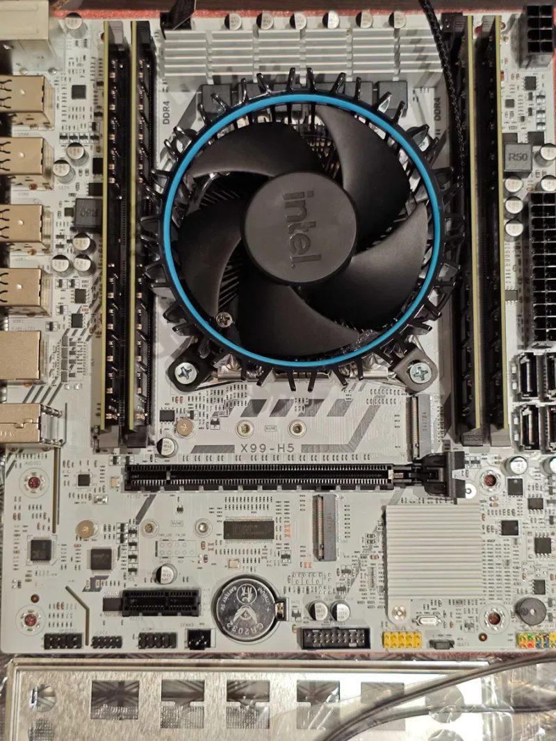 Комплект X99 H5 2011v3 + 2620v3 + кулер / 2682v4 2660в4 2650v4 2650в3 DDR4 ОЗУ TOP FLOW 2011в3 Intel i7 DDR4 Gb ОЗУ 2011v3 XEON TPM — фото 2