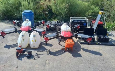 Комплект з двох агродронів (агро коптер, агро дрон) XAG XP2020 + обладнання. / DJI T30