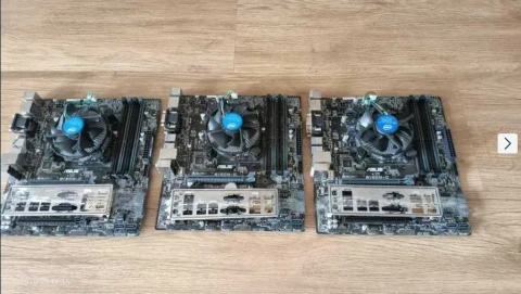 Комплекти LGA1151: Asus P10S-X / B150M / GA-B250M + CPU + DDR4