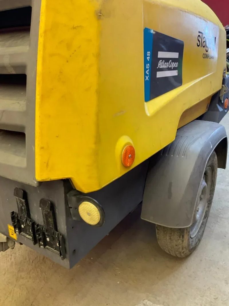 компрессор 18,5кВт Atlas Copco XAS 48 - 2,8м3/7bar, винтовой, дизель — фото 8
