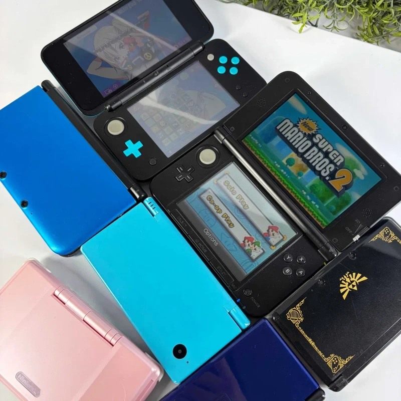 Консоль Nintendo 3DS XL 32GB Б/У приставка 3дс ікс Л 32 гб Нінтендо асортимент портативних консолей нінтендо — фото 5