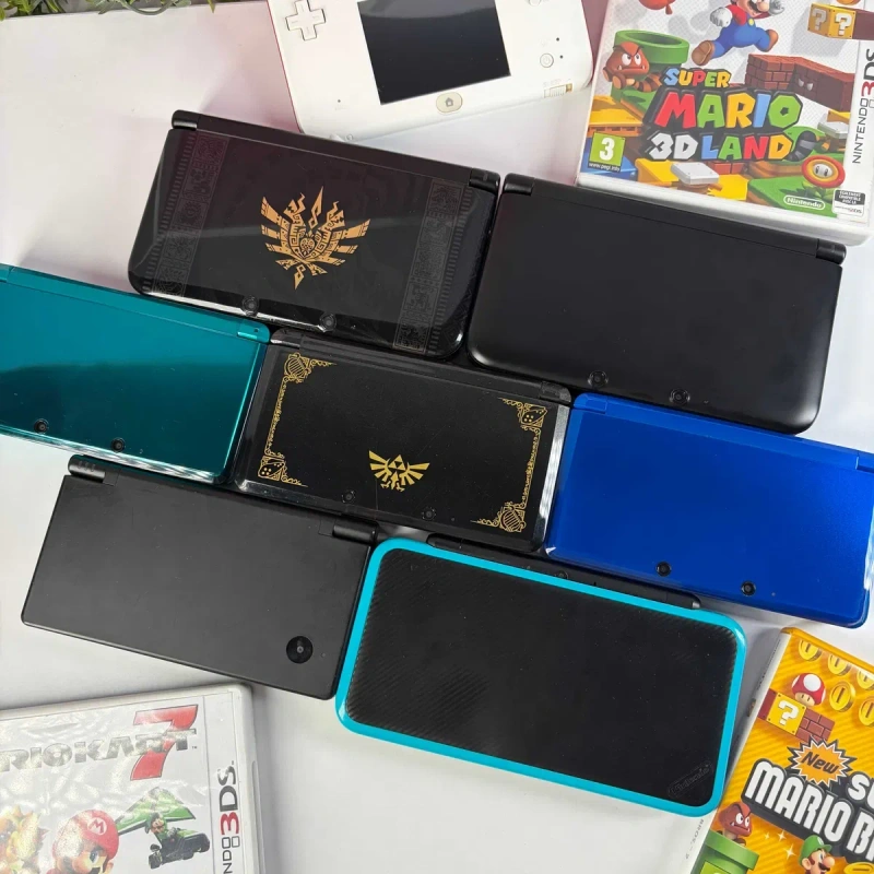 Консоль Nintendo 3DS XL 32GB Б/У приставка 3дс ікс Л 32 гб Нінтендо асортимент портативних консолей нінтендо — фото 6