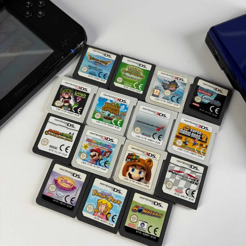 Консоль Nintendo 3DS XL 32GB Б/У приставка 3дс ікс Л 32 гб Нінтендо асортимент портативних консолей нінтендо — фото 8