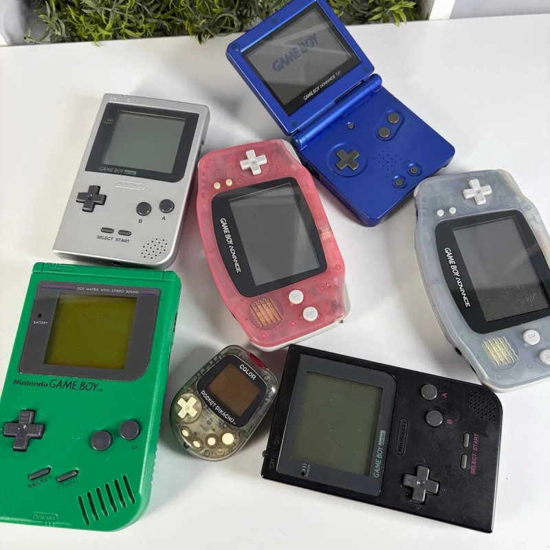 Консоль Nintendo Game Boy Pocket IPS Mod з Підсвіткою Б/У нінтендо Гейм Бой Покет з додатковою підсвіткою асортимент консолей нынтендо — фото 5