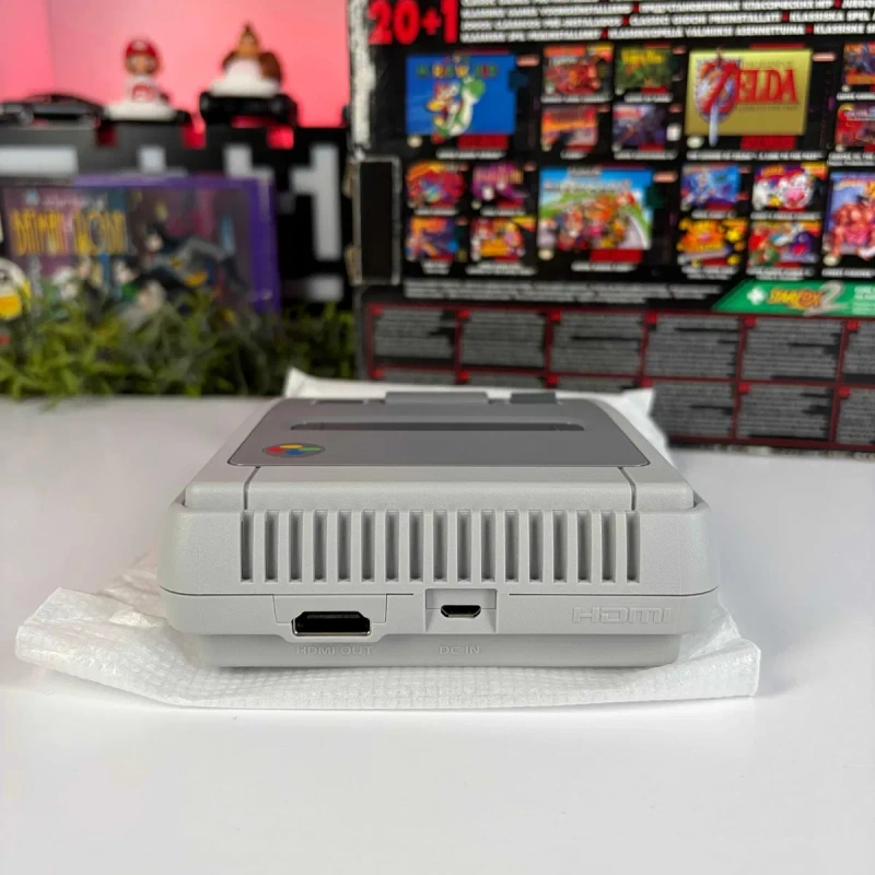 Консоль Nintendo SNES Classic Mini CLV-301 Б/У + 2 оригінальний геймпад SNES Mini приставка нінтендо снес Міні в оригінальній коробці — фото 3