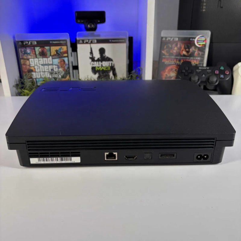 Консоль PlayStation 3 Slim 250GB Б/У ПС3 приставка соні Плейстешен 3 Слім асортимент PS3 та ігор — фото 3