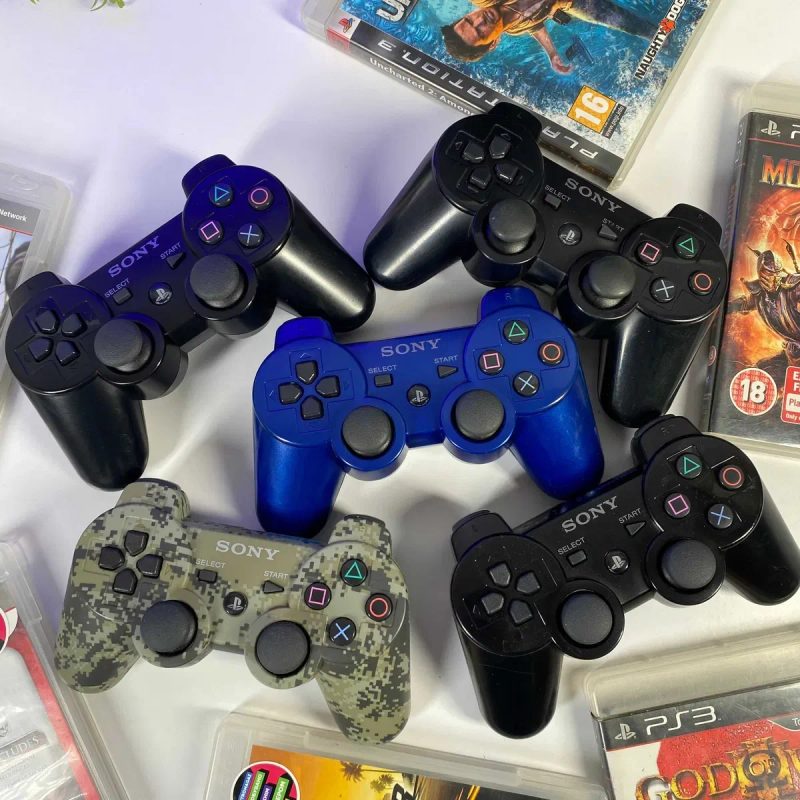 Консоль PlayStation 3 Slim 250GB Б/У ПС3 приставка соні Плейстешен 3 Слім асортимент PS3 та ігор — фото 5