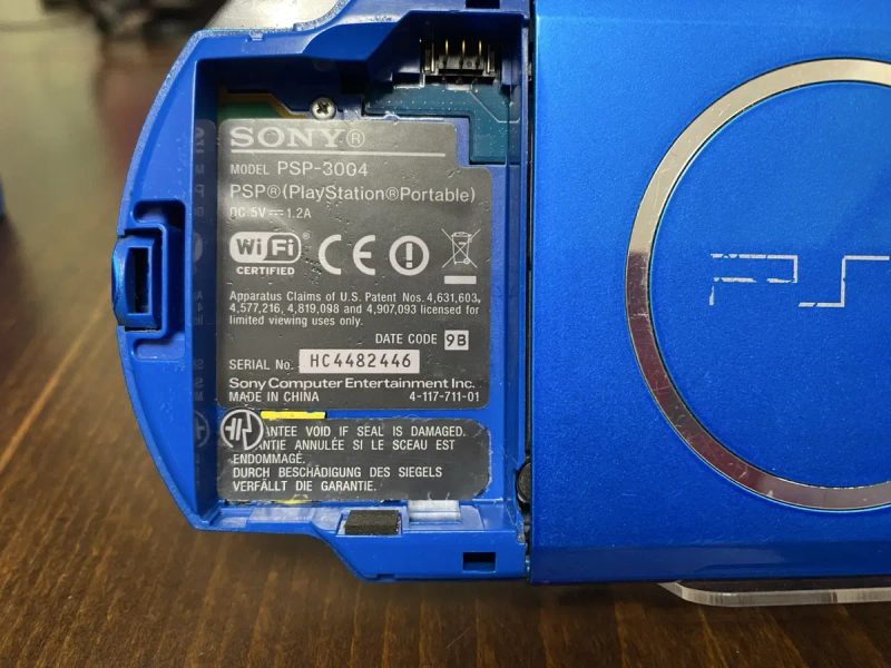 Консоль SONY PSP 3004 vibrant blue — фото 5