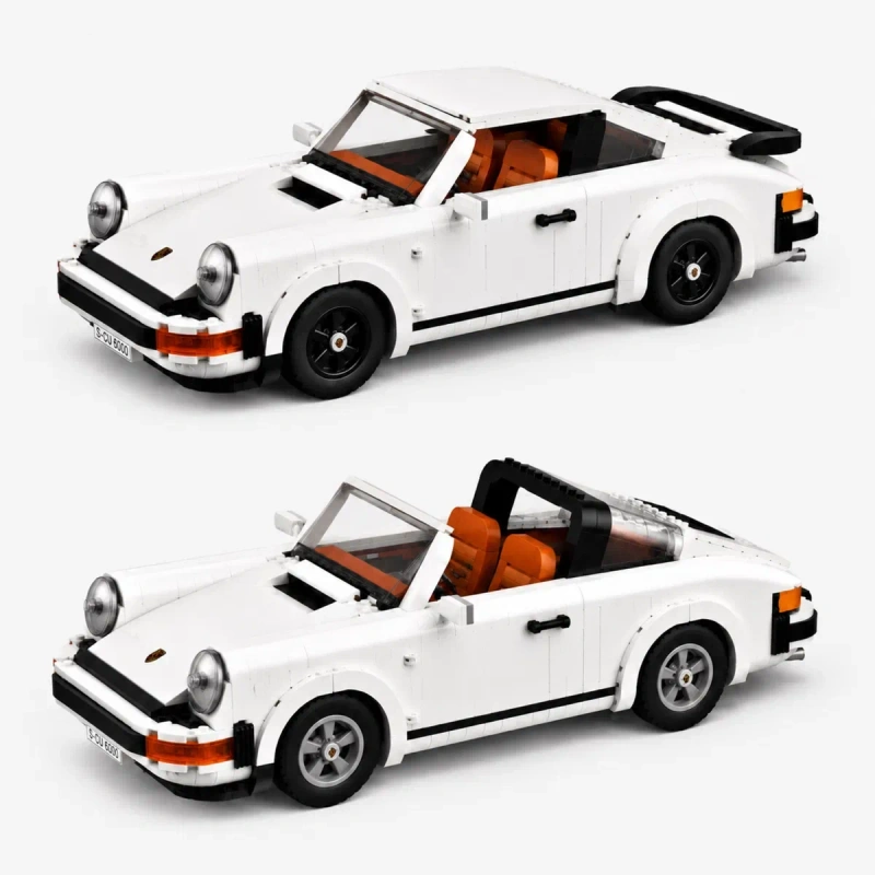 Конструктор Icons – Porsche 911 Turbo/Targa (10295) | 1458 деталей | сумісний з LEGO — фото 6